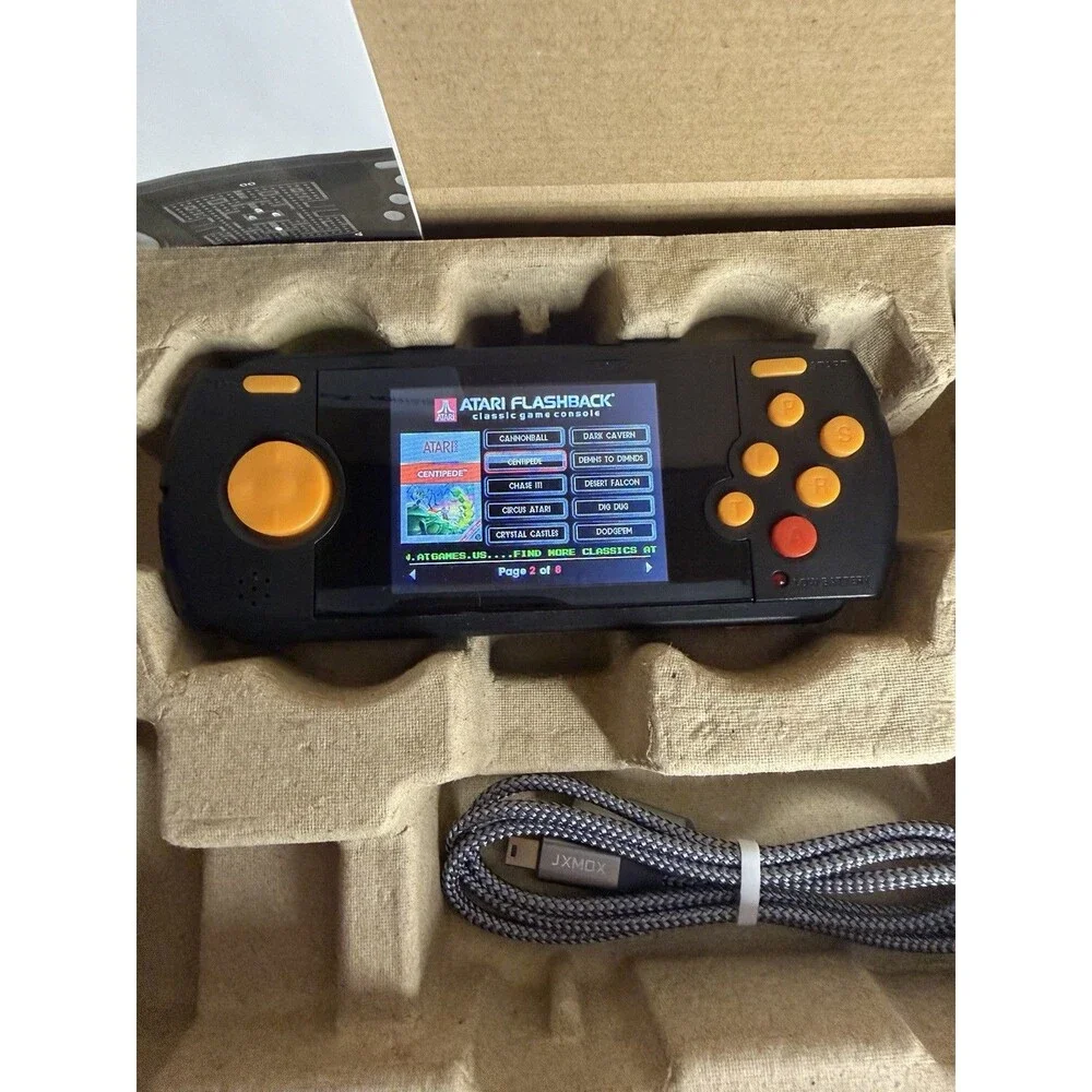 Atari Flashback Portable 60 Built-In Games Atgames Frogger Centipede